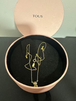 Cadena Tous Oro 750 Oso Multicolor