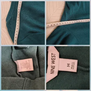 Vestido drapeado Nine West  ajustado,M-L