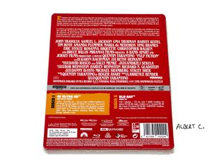 Pulp Fiction (Steelbook) 4k Ultra UHD + Blu-ray