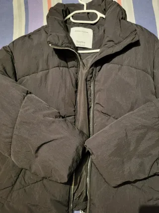 Chaqueta acolchada  Bershka Negro