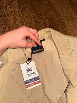 Americana Altonadock Talla M Beige