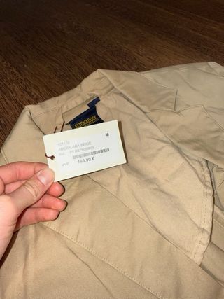 Americana Altonadock Talla M Beige