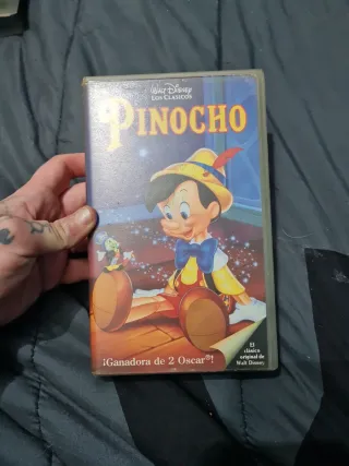 Pinocchio Classico VHS Walt Disney