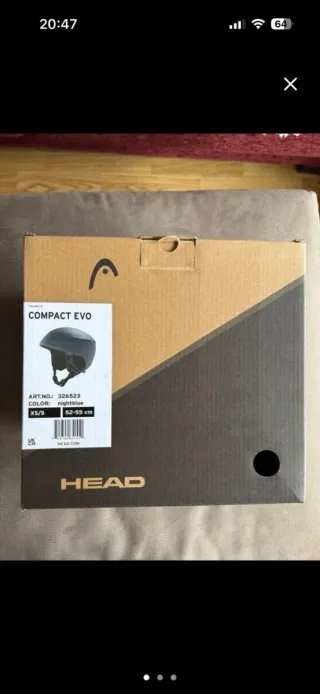 Casco esquí talla XS/S (52-55cm)