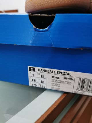 Adidas Handball Spezial Gris Talla 42