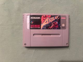 Axelay Super Nintendo PAL Konami