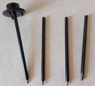 Portavelas decorativo de cerámica para jardinera.