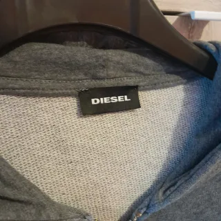 Felpa Diesel con cappuccio e zip 12 anni
