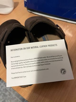 Zuecos Birkenstock Marrones