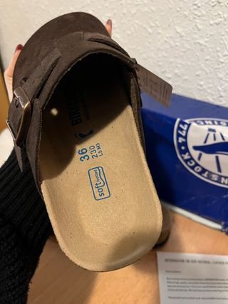 Zuecos Birkenstock Marrones