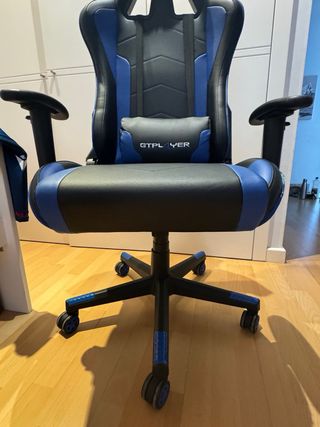 Silla Gaming GTPLAYER Negra y Azul