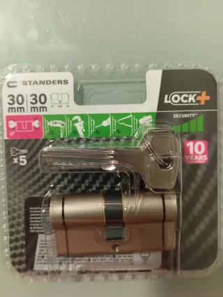 Bombín Cerradura Standers 30+30mm