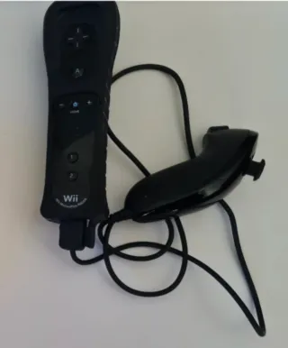 Mando Wii Negro + Nunchuk