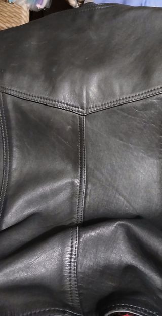 Chaleco de Piel Nice London Negro