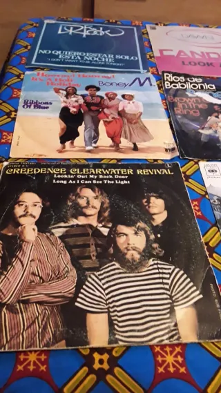 Lote 6 Vinilos Singles Pop Rock Dance