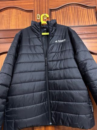 cazadora Adidas Terrex impermeable Unisex Negra