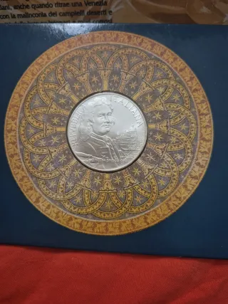 Moneta 5000 Lire Argento 835