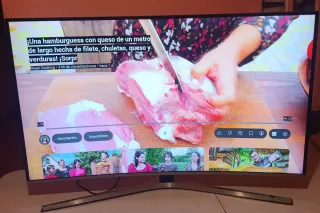 Smart TV Samsung 49 curva Negra