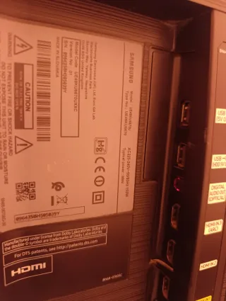 Smart TV Samsung 49 curva Negra