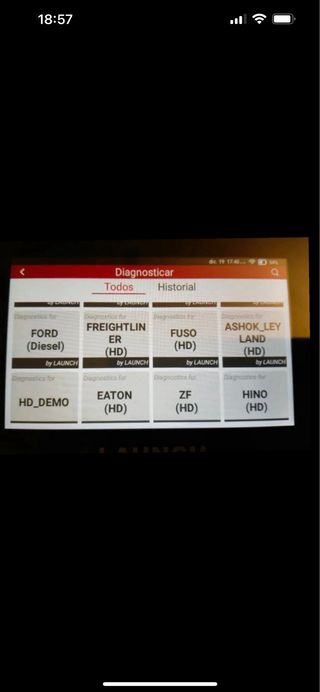 Lector Diagnóstico Profesional LAUNCH Nuevo