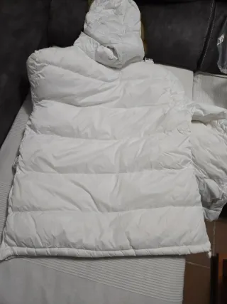 Parka Geographical Norway Blanca Talla XXL