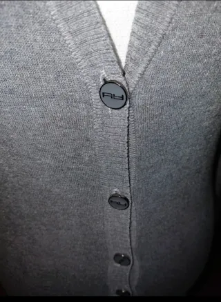 Cardigan Artigli grigio anni 2000