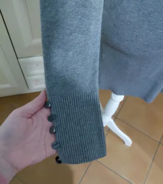 Cardigan Artigli grigio anni 2000