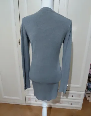 Cardigan Artigli grigio anni 2000