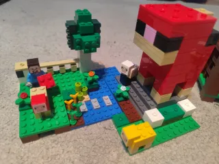 Lote Lego Minecraft 21153 + 21159 + 21171