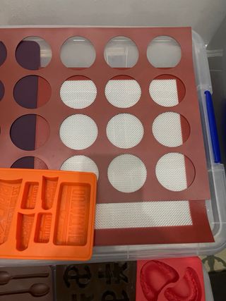 Moldes y tapetes repostería silicona