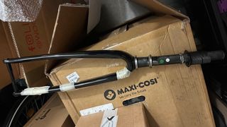 Cuadro Giant TCR (2022) + horquilla + manillar