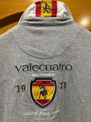 Polo Manga Larga Valecuatro Hombre Bandera Esp