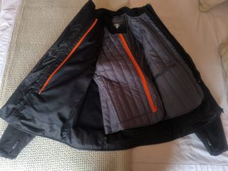 Chaqueta de moto Bering negra