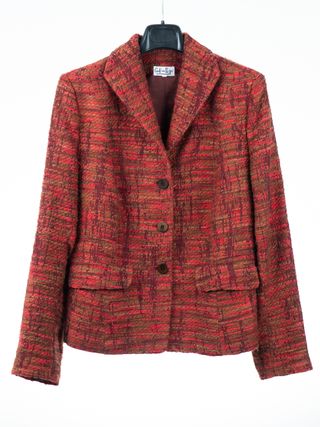 Giacchetta Donna Antonia Rosso Taglia 48