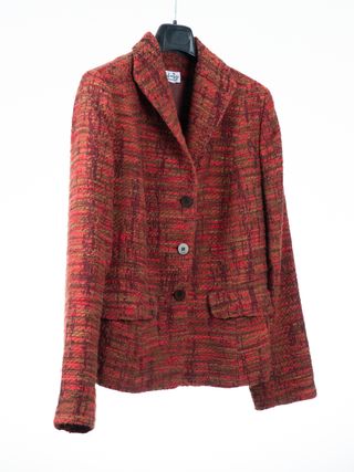 Giacchetta Donna Antonia Rosso Taglia 48