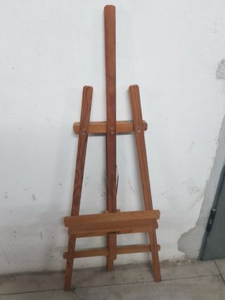 Atril de madera para cuadros