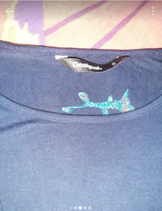 Vestido Desigual Negro Multicolor