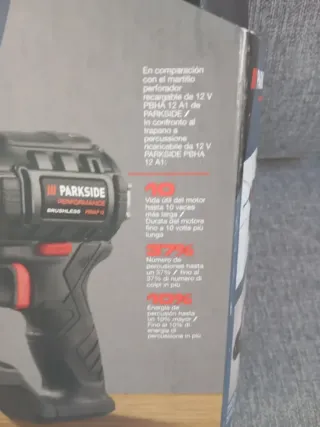 Parkside 12V Martillo Perforador Recargable