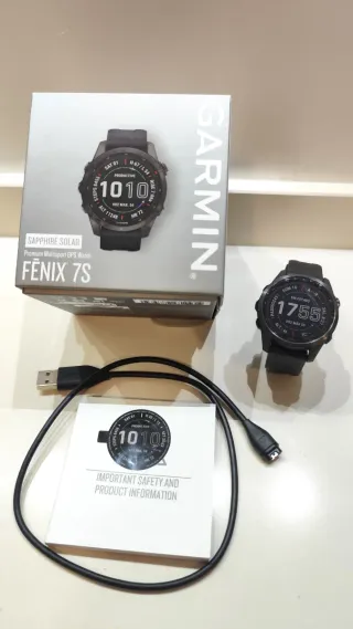 Reloj Garmin Fenix 7S Solar Sapphire