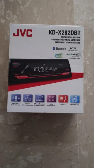 Autoradio JVC KD-X282DBT DAB Bluetooth