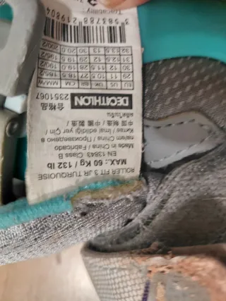 Patines en línea niña Decathlon talla ajustable