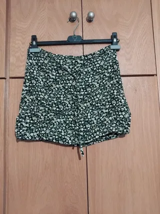 Falda pantalón corta floral