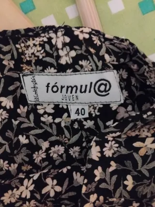Falda pantalón corta floral