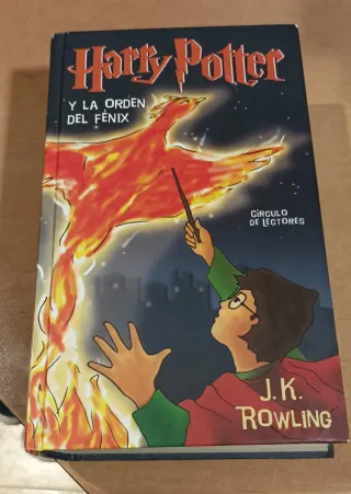 Libro Harry Potter y la Orden del Fénix
