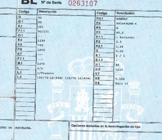 Keeway caballete fact 50 102318