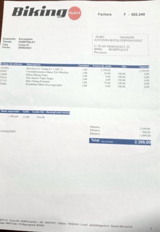 Bicicleta Eléctrica Azul