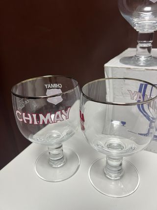 Set 6 Calici Birra Chimay da Collezione