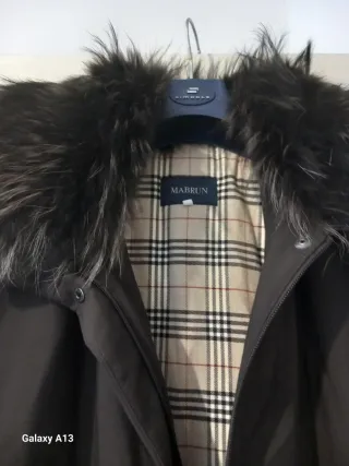 Cappotto MABRUN marrone con pelliccia