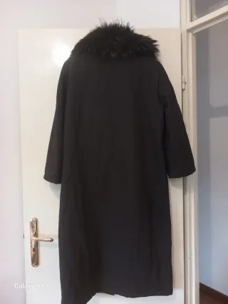 Cappotto MABRUN marrone con pelliccia