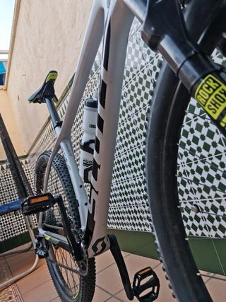 Bicicleta Scott Carbono Muy Nueva